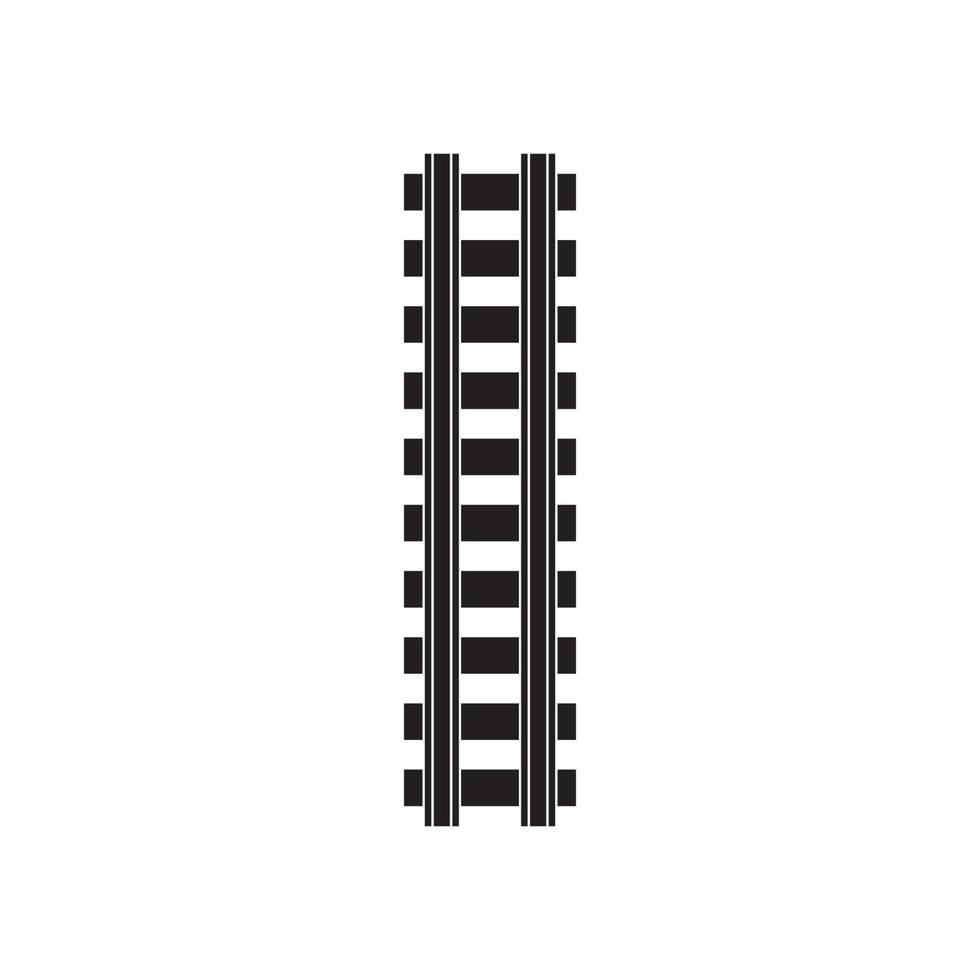 järnväg illustration vektor platt design