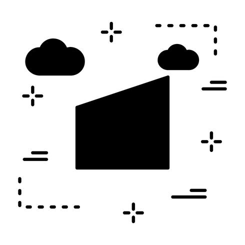 Vektor geometrisk form ikon