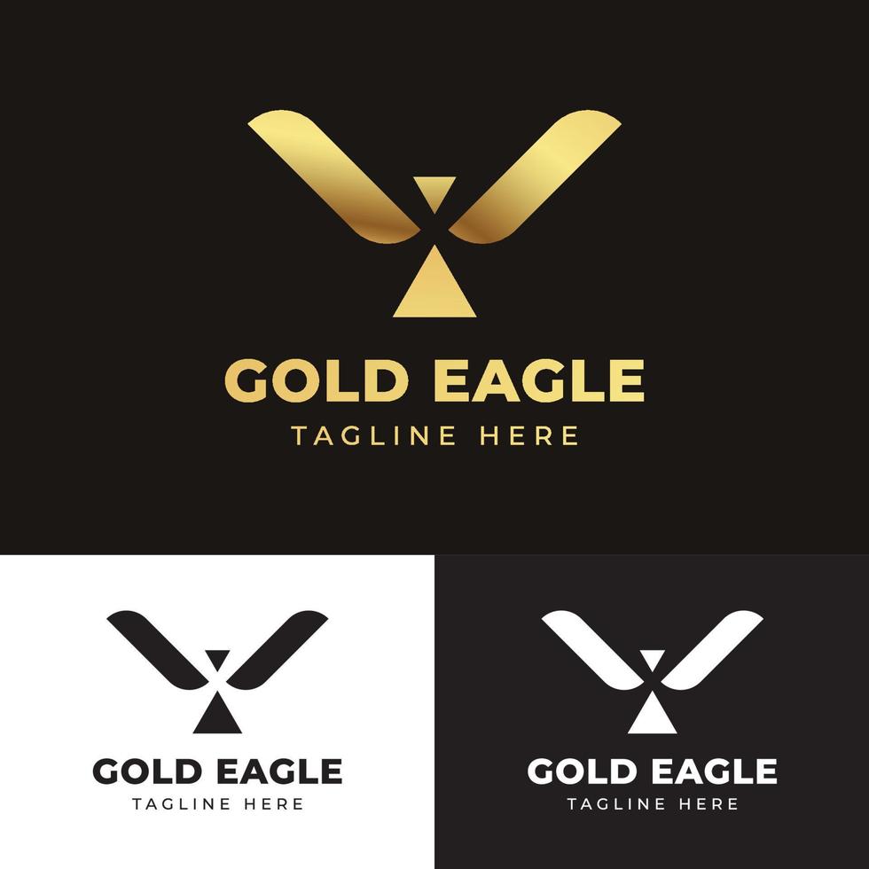 Goldadler-Logo vektor