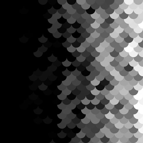 Schwarzes Dachplatte-Muster, kreative Auslegung-Schablonen vektor