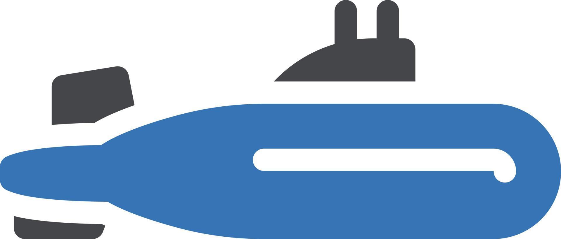 U-Boot-Vektor-Illustration auf einem Hintergrund. Premium-Qualitätssymbole. Vektorsymbole für Konzept oder Grafikdesign vektor