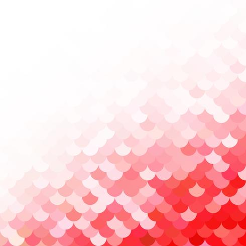 Rotes Dachziegelmuster, kreative Design-Schablonen vektor