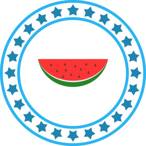 Vektor vattenmelon ikon