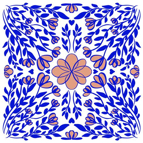 abstrakte Illustration Textur Mandala Vektor