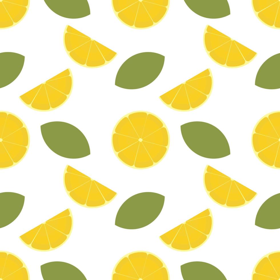 citron frukt sömlösa mönster vektor