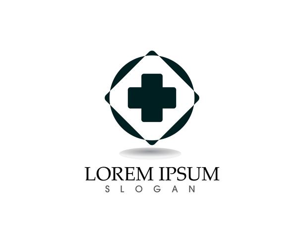 Krankenhaus Logo und Symbole Vorlage Symbole App vektor