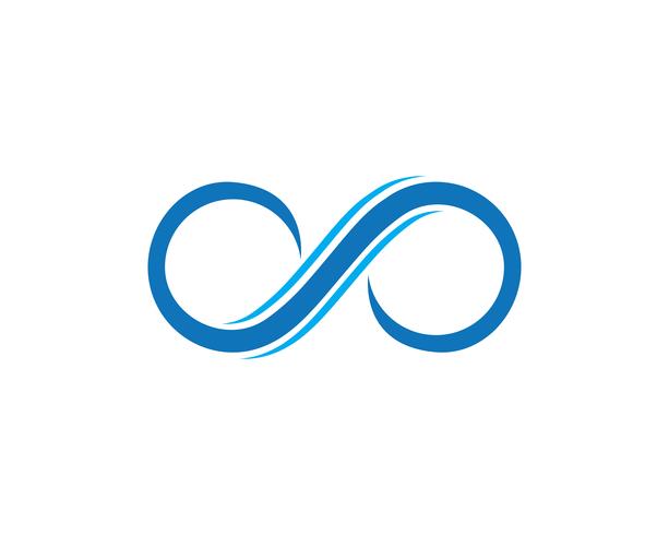 Infinity-Logo und Symbol Vorlage Symbole App vektor