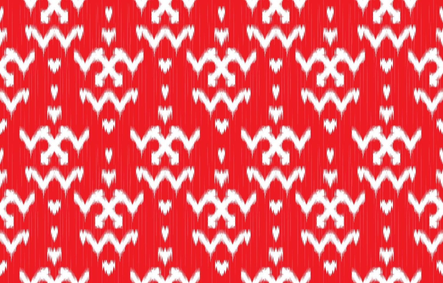 usbekisches ikat-muster, schöne ethnische kunst. Nahtloses Muster in Stammes-, Volksstickerei im zentralasiatischen Stil. Kunst-Ornament-Druck. design für teppich, tapete, kleidung, verpackung, stoff, abdeckung. vektor