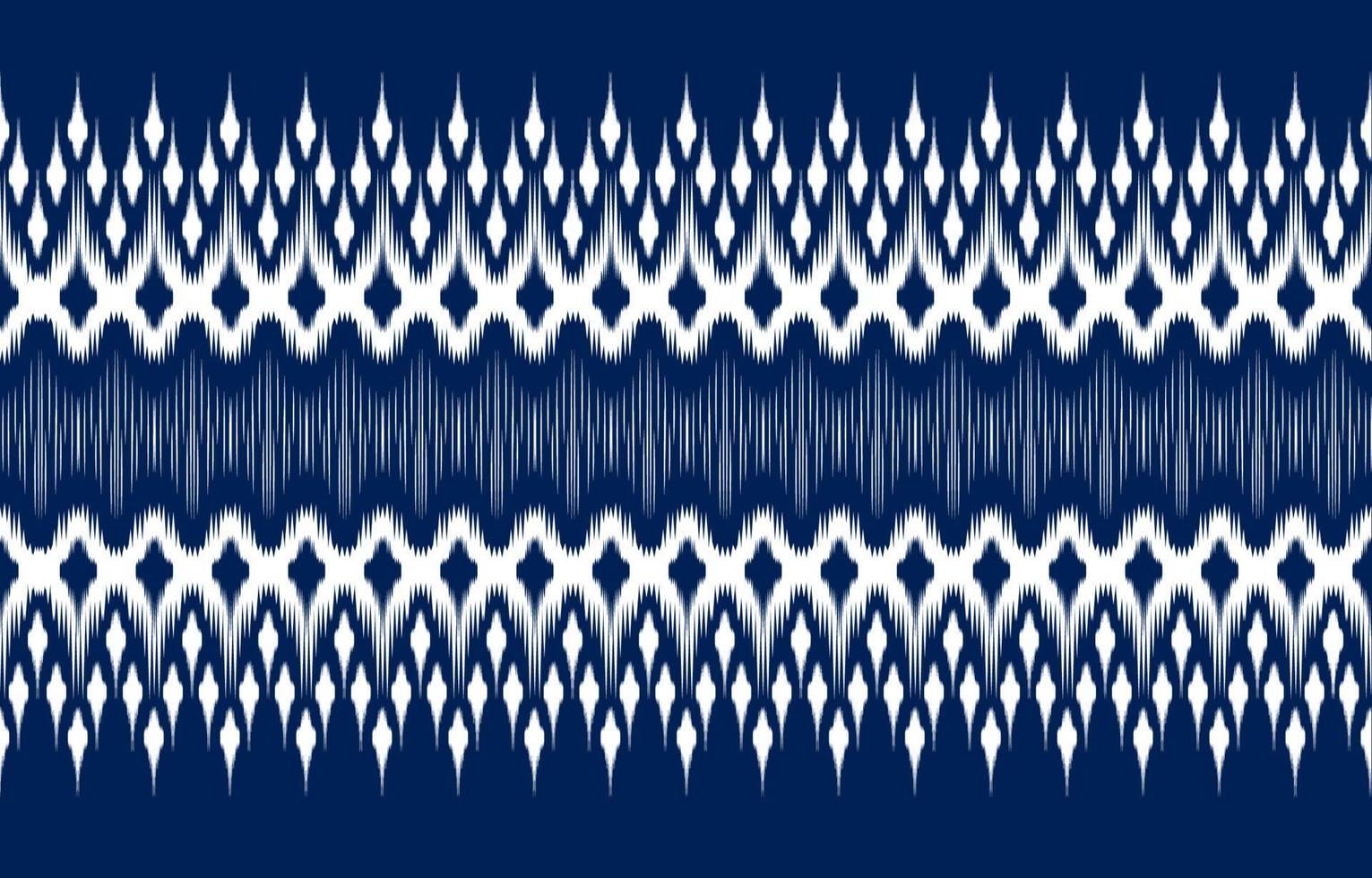 ethnische abstrakte ikat-kunst. nahtloses muster in stammes-, volksstickerei und mexikanischem stil. Aztec Chevron Art Ornament print.design für Teppich, Tapete, Kleidung, Verpackung, Stoff, Abdeckung, Textil vektor