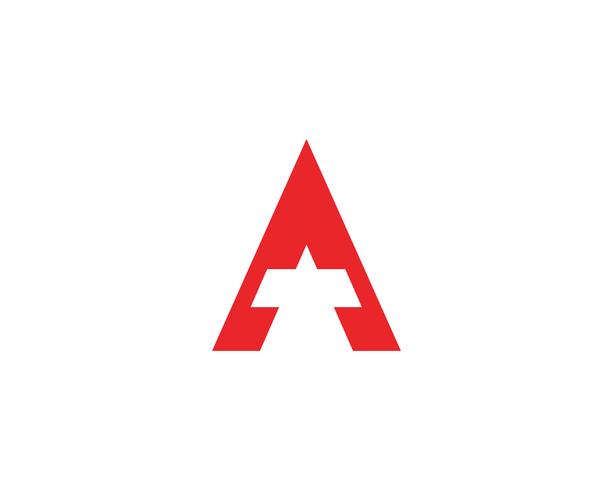 Eine Logo-Geschäfts-Schablonen-Vektorikonen-APP vektor