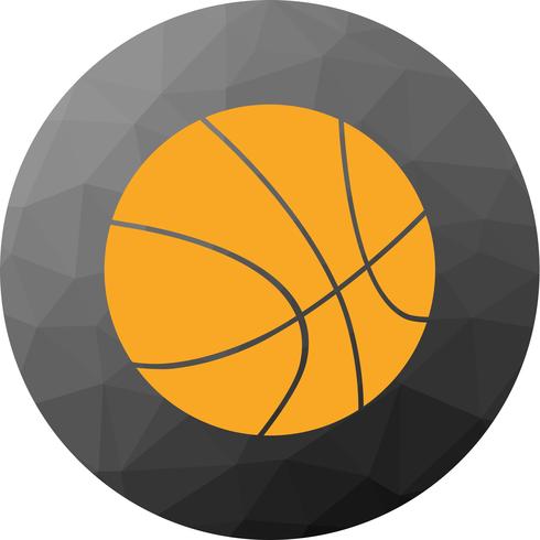 Vektor-Basketball-Symbol vektor