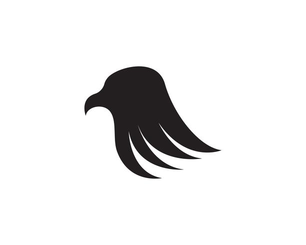 Adler Kopf Logo und Symbole Vorlage Symbole vektor