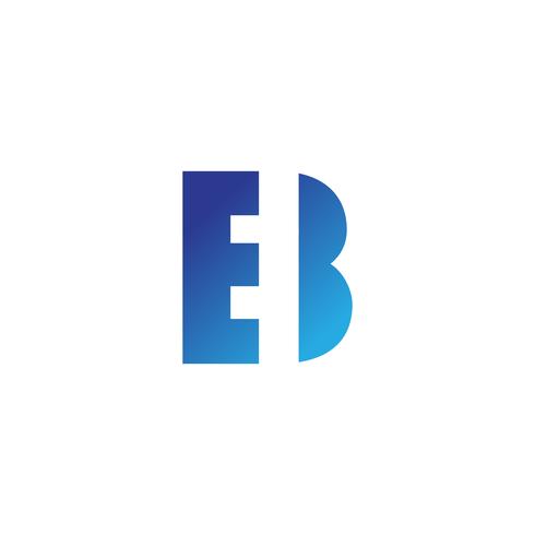 Buchstabe B kreative Logo Vorlage Vektor Illustrator