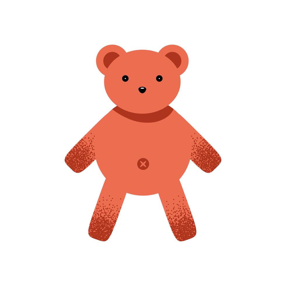 Bären-Teddy-Spielzeug vektor
