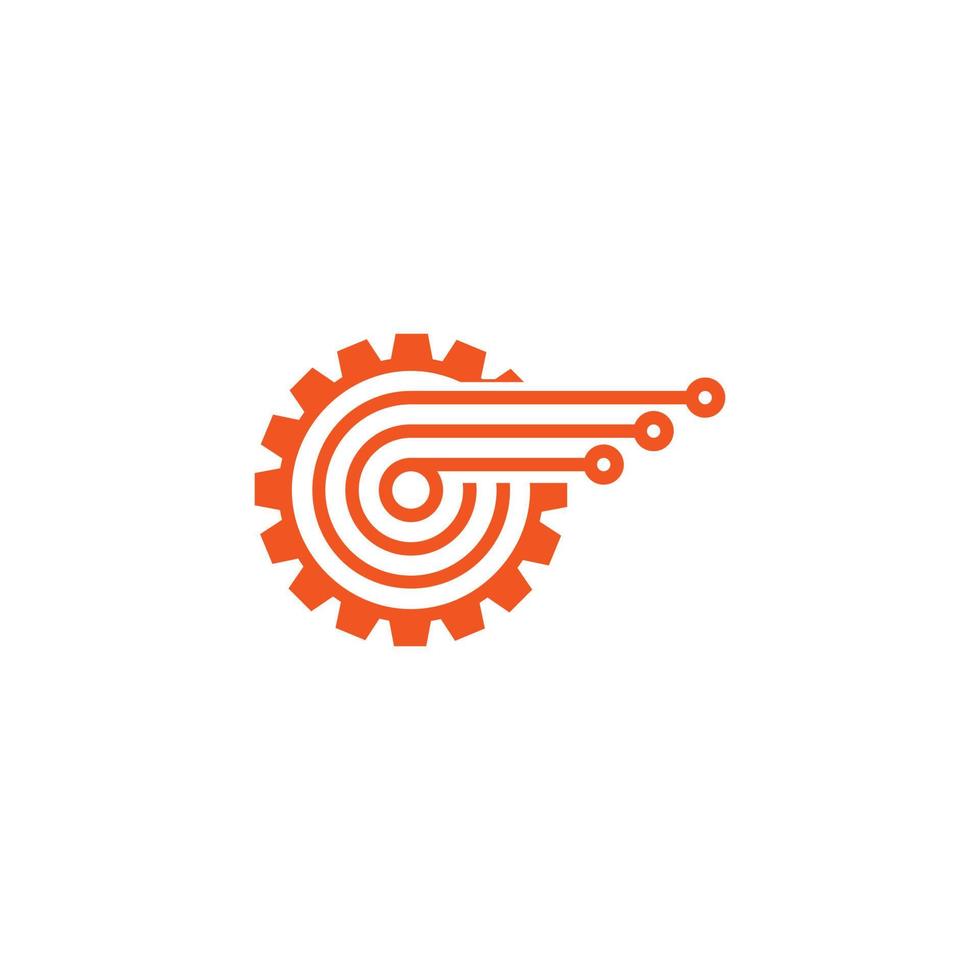 redskapsteknik logotypdesign vektor