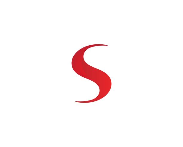 S Logo und Symbolschablonenvektor vektor