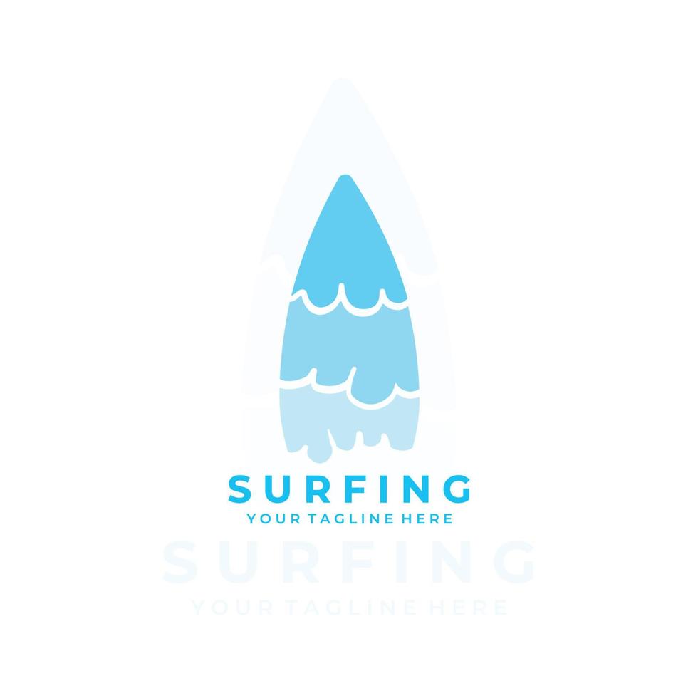 surfen logo design illustration kunst vektor meer brett symbol ozean reise strand welle hawaii wasser stil