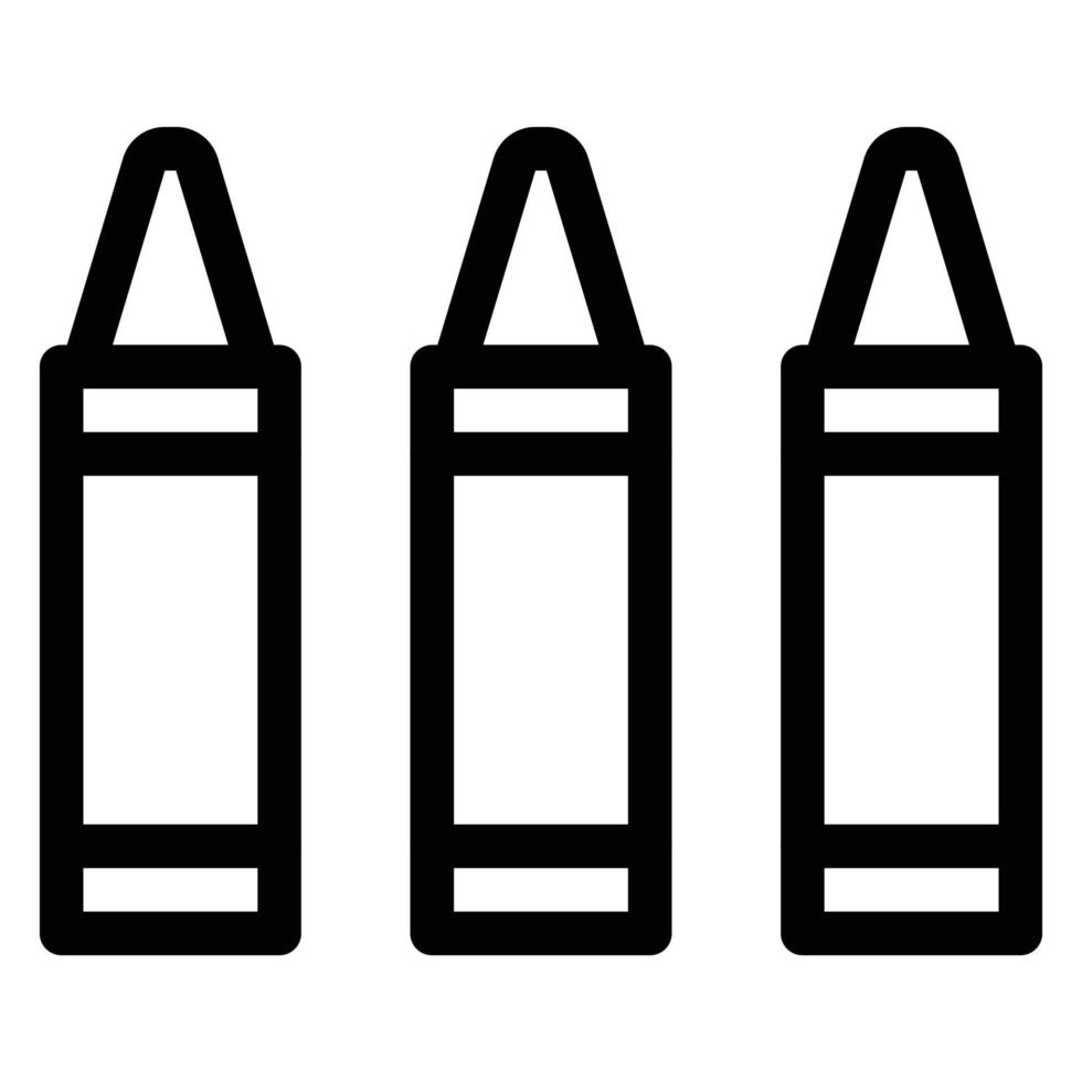 einfaches Zeichenstift-Pfeilvektorsymbol, editierbar, 48 Pixel vektor