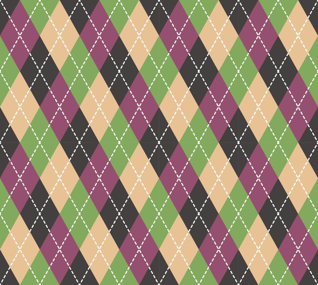 argyle mönster vektor designer traditionella, tyg textur bakgrund