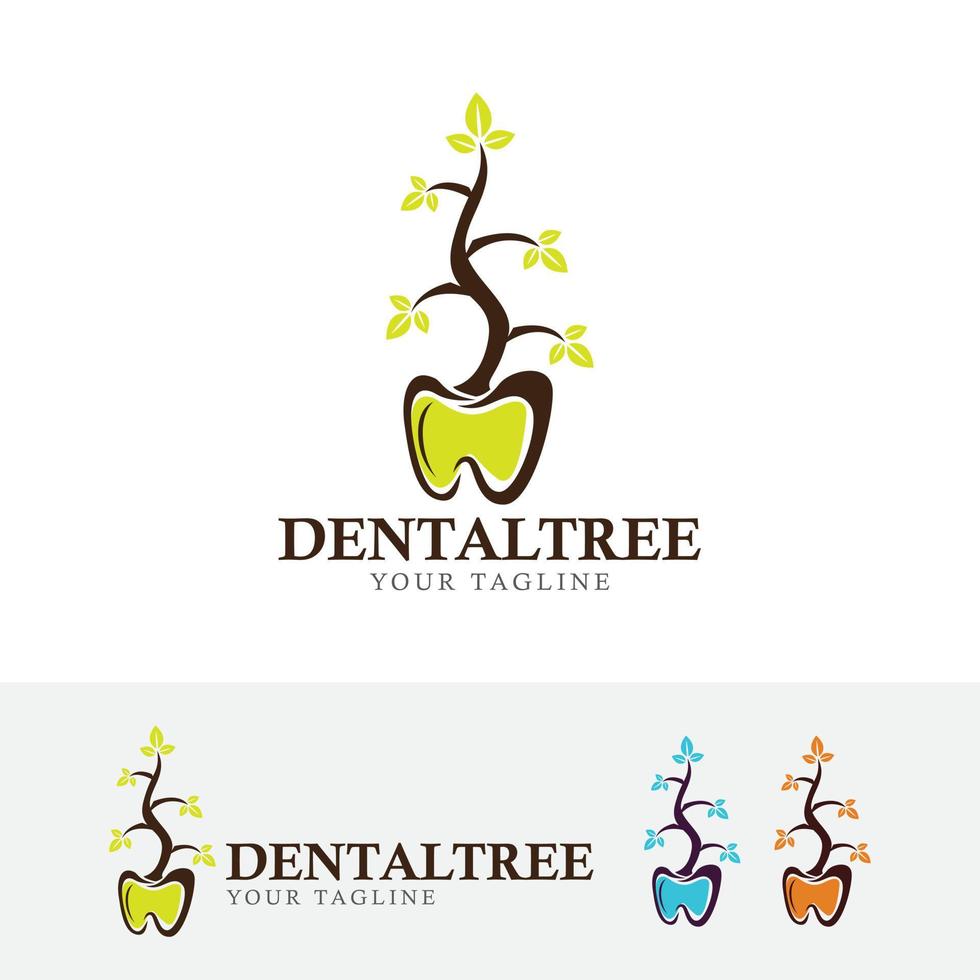 dental vektor logotyp design