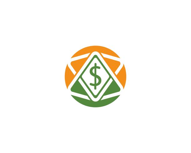 Geld Logo Vektor Vorlage