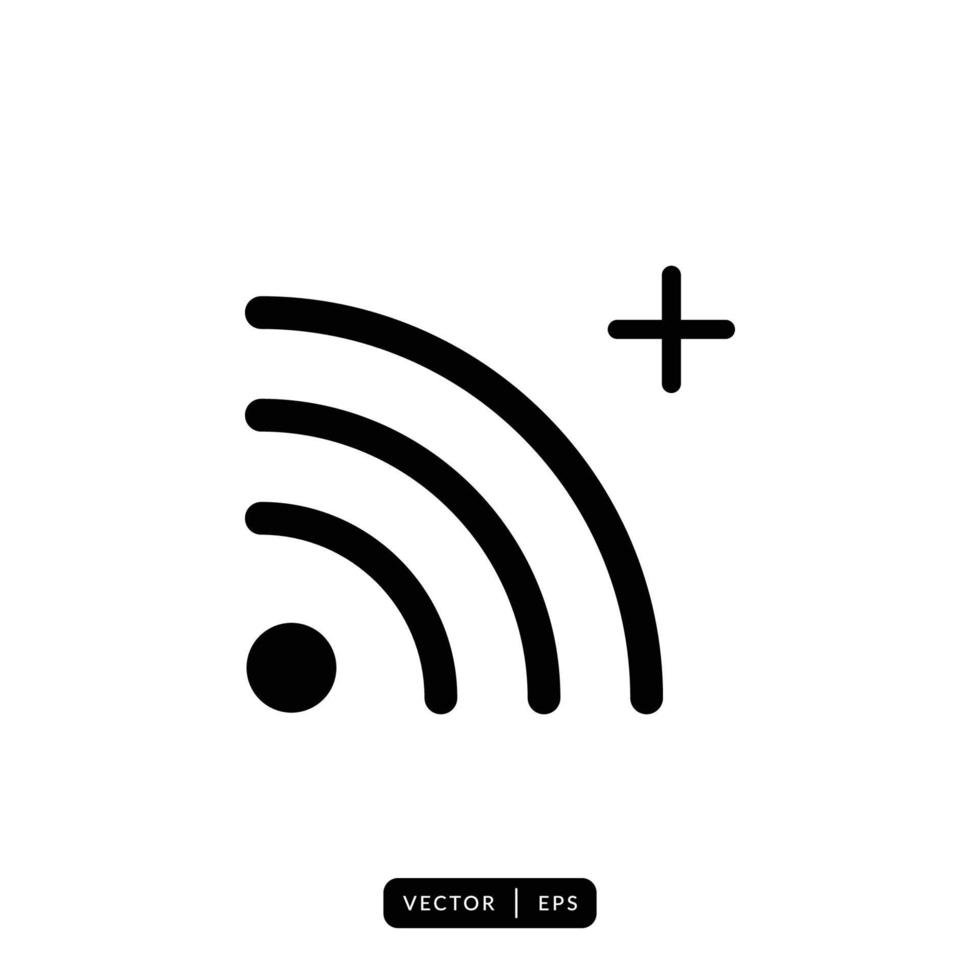 signal ikon vektor - tecken eller symbol