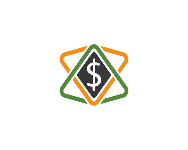 Geld Logo Vektor Vorlage