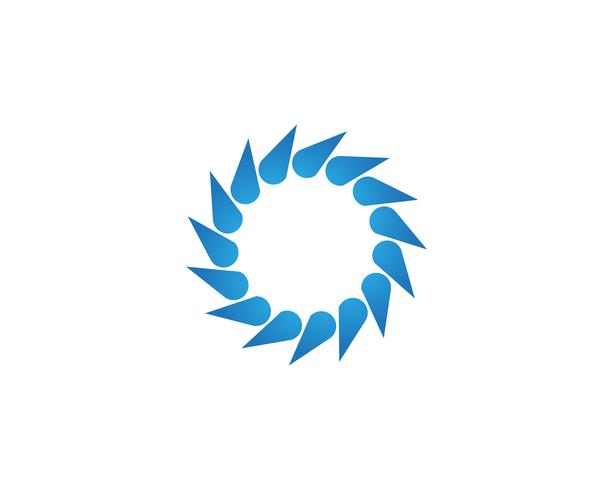Vortex Logo und Symbole Vorlage vektor