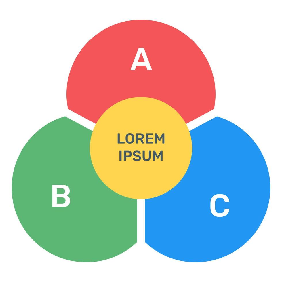 ein farbenfrohes Infografik-Symbol in bearbeitbarem Design vektor