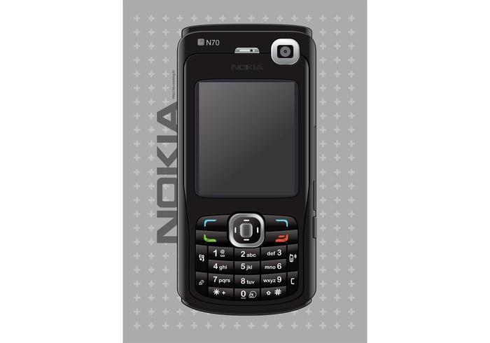 Nokia mobiltelefon vektor