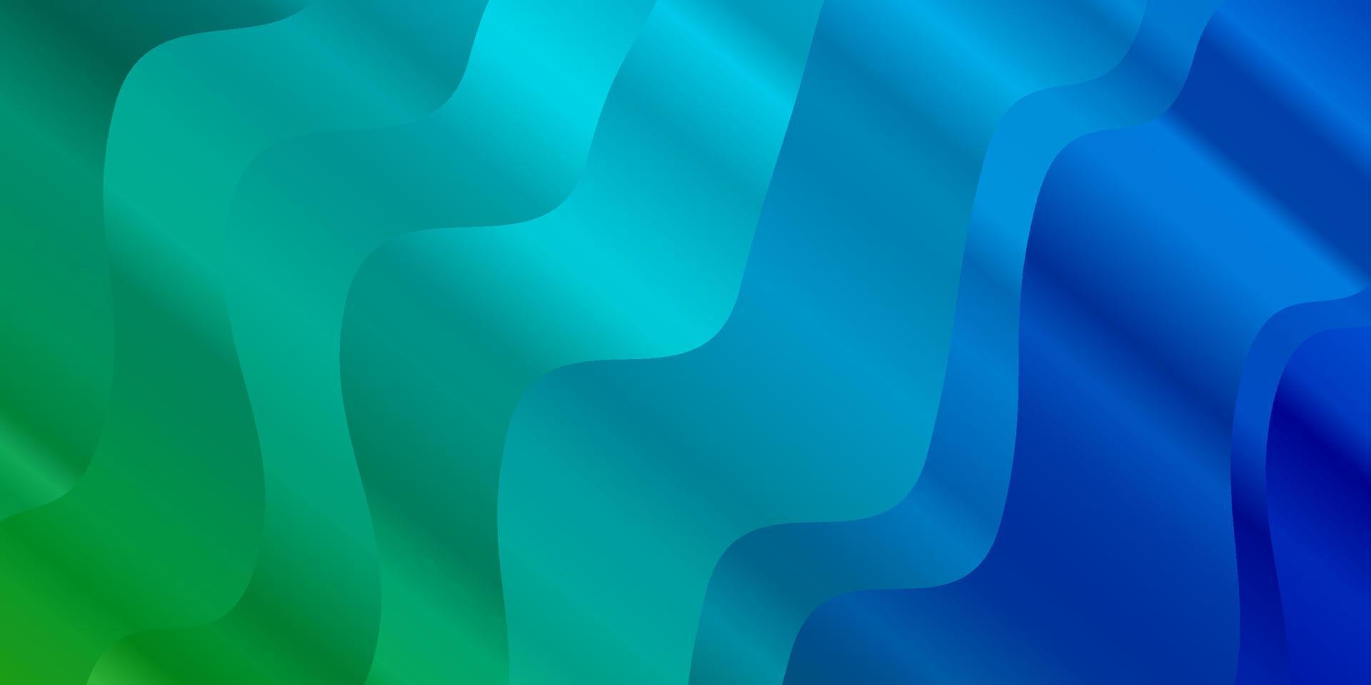 hellblaue, grüne Vektortextur mit Kreisbogen. vektor