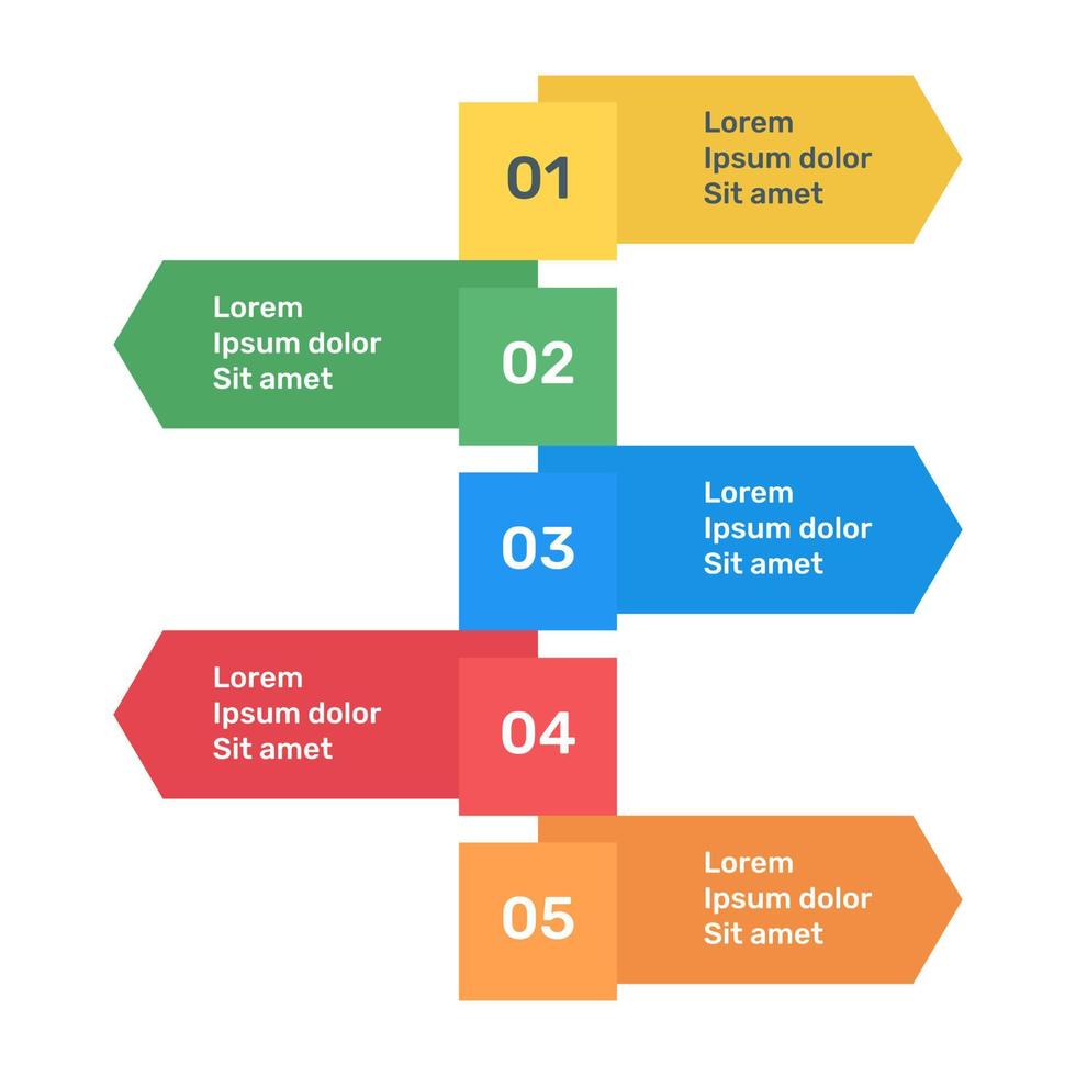 kartlägga på en märkt riktning, platt ikon av info diagram vektor