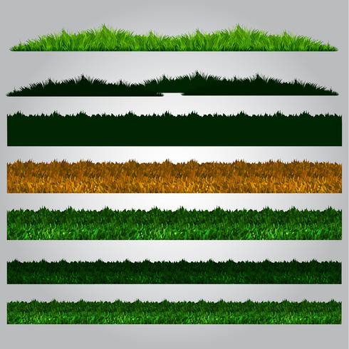 Fußball Gras packen vektor