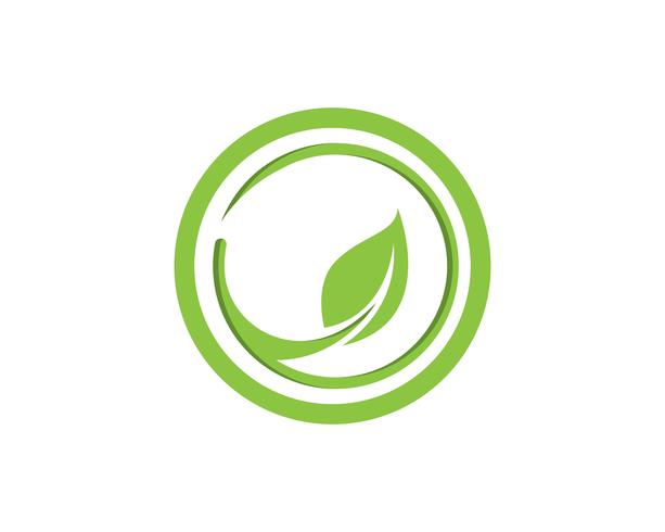 Jordbruksföretag logotyp mall unik grön vektor bild