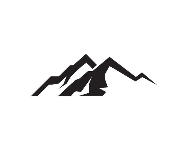 Mountain Vector logo och symbol