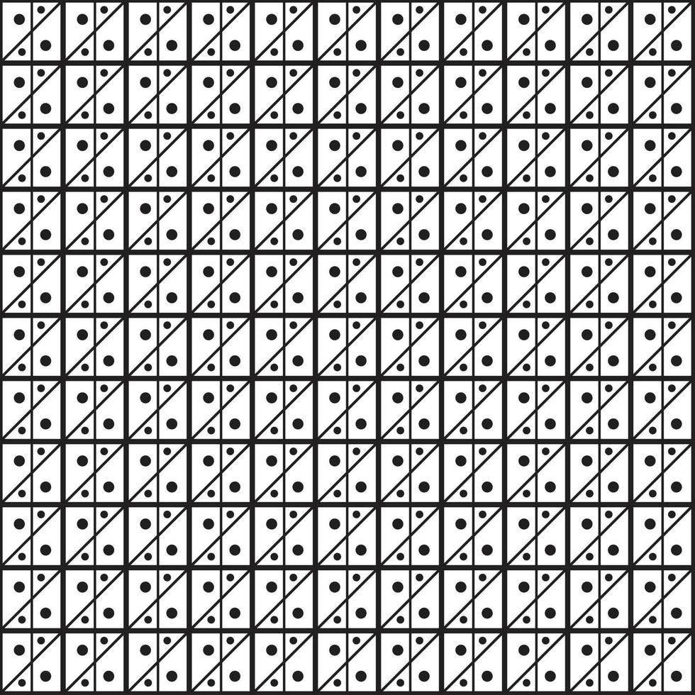 Nahtloses Muster aus diagonalen Linien und Punkten. abstrakter Hintergrund. vektor