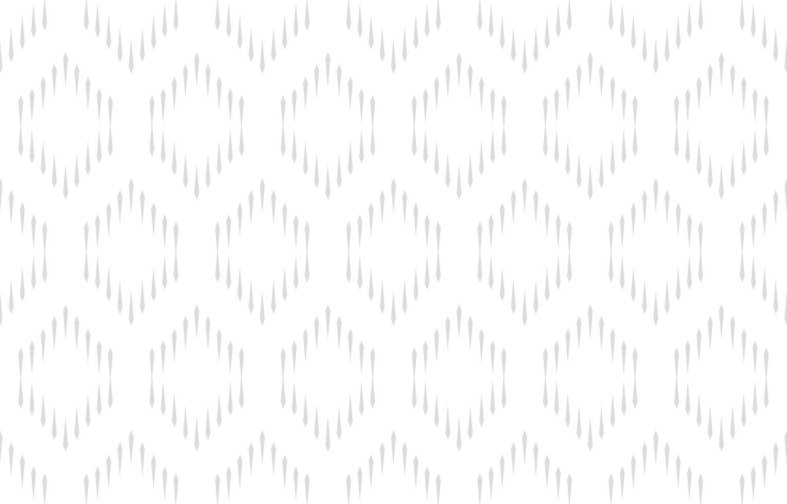Weißer Hintergrund des ethnischen Designs der Hexagonraute. Nahtloses geometrisches Chevron-Ikat-Muster in Stammes-, Volksstickerei-abstrakter Kunst. Ornamentdruck. design für teppich, kleidung, verpackung, stoff, mode vektor