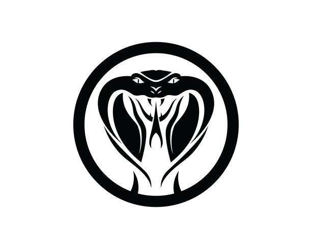 Viper Snake logo designelement. fara orm ikon. viper symbol vektor