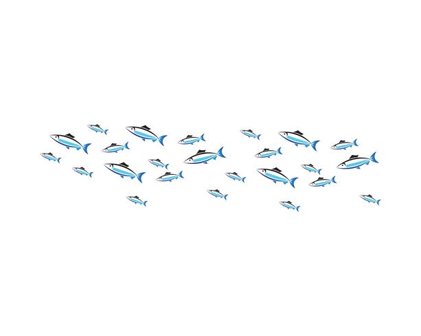 Fisch-Logo-Vorlage. Kreatives Vektorsymbol des Fischereivereins oder online vektor