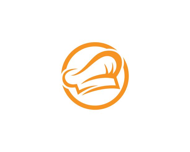 Hut Chef Logo und Symbole Vektor Vorlage