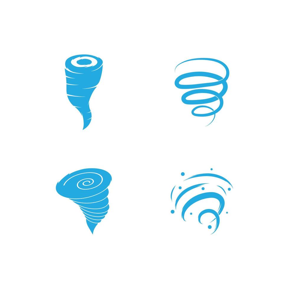 tornado logotyp symbol vektor illustration