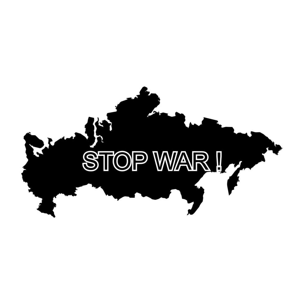 Ukraina - Ryssland konflikt och krig. rysk aggression mot Ukraina. stoppa kriget. be för Ukraina. vi står med ukraina vektor