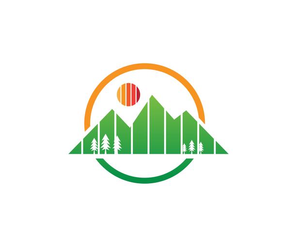 Mountain logo vektor illustration