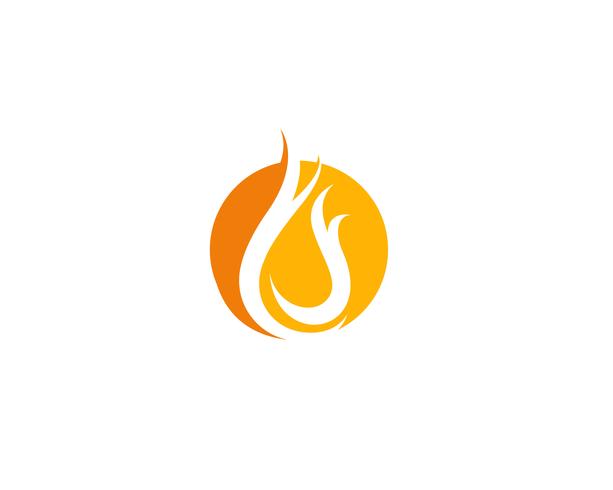 Feuer Logo Vorlage Vektoren