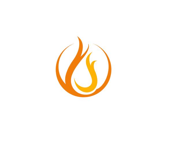 Feuer Logo Vorlage Vektoren