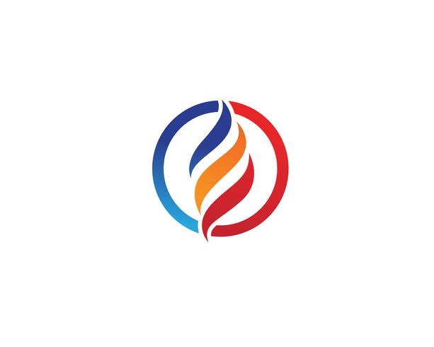 Feuer Logo Vorlage Vektoren