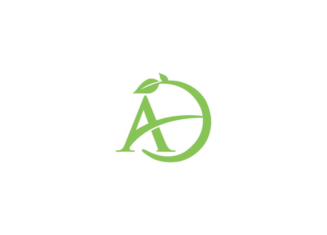 ac anfängliche moderne Logo-Design-Vektorsymbol-Vorlage vektor