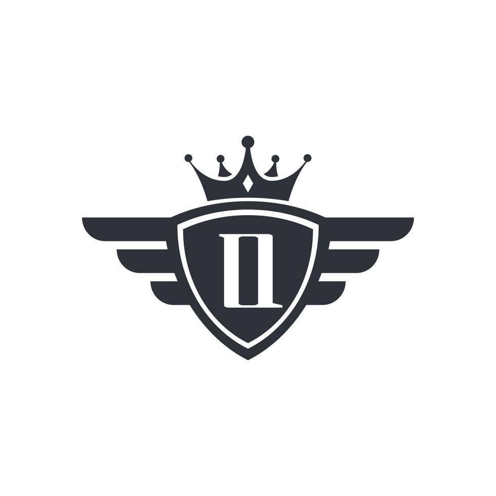 bokstaven q kunglig sport seger emblem logotyp design inspiration vektor