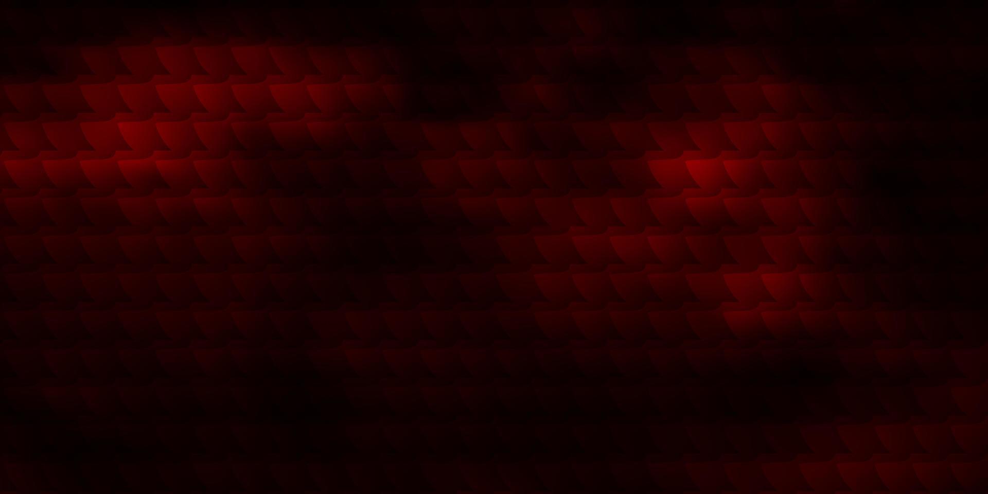 mörk röd vektor bakgrund i polygonal stil.