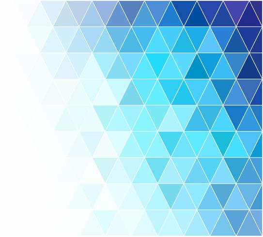 Blue Grid Mosaic bakgrund, kreativa design mallar vektor